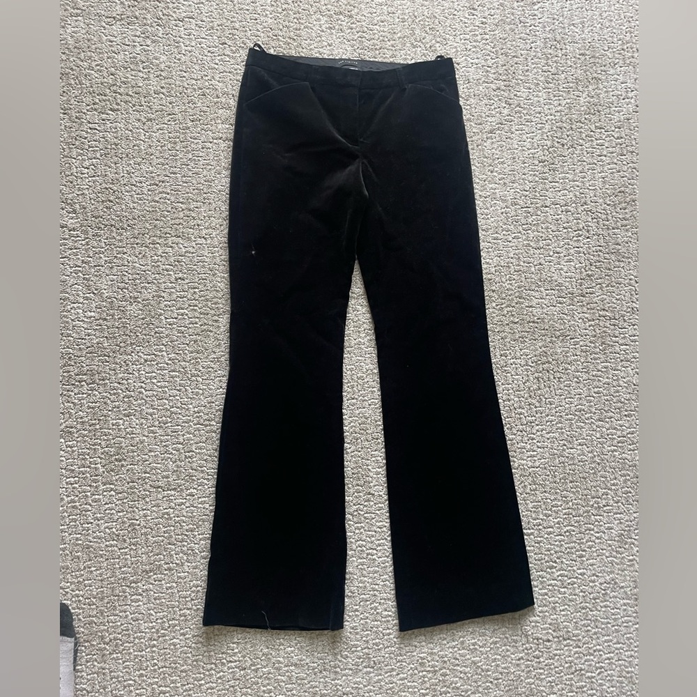 Flair black cotton jeans